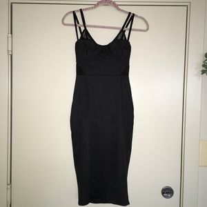 Bec & Bridge black bodycon dress